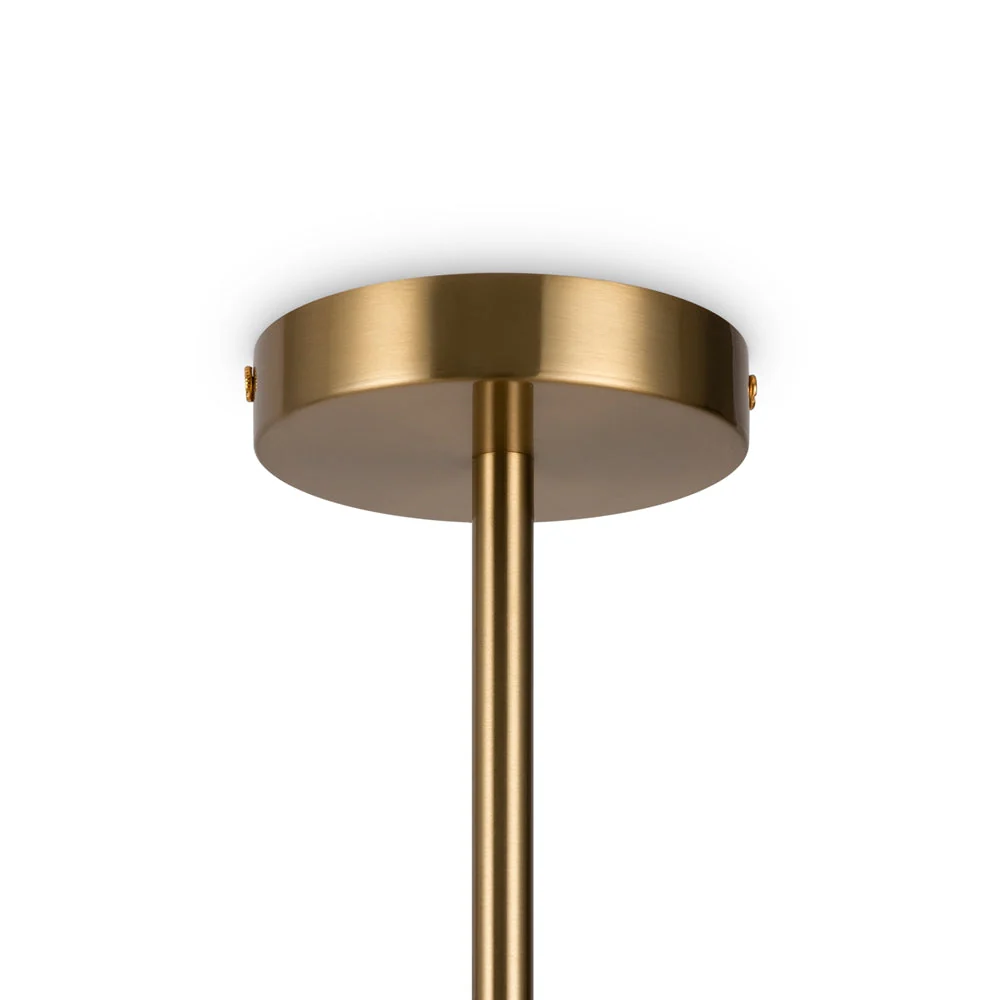 Camina 6/8Lt Chandelier - Brass Finish - Image 5
