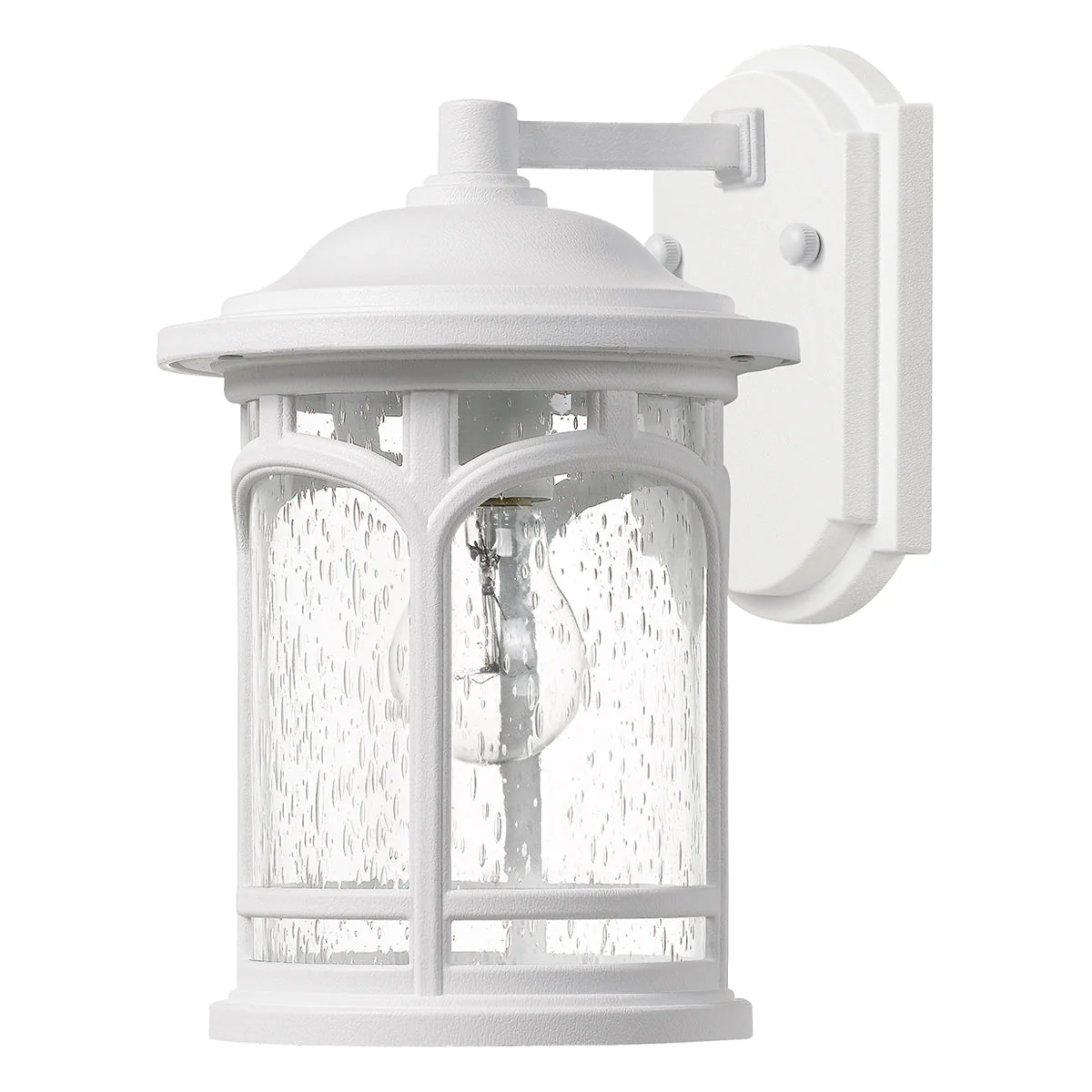 Marblehead Small/Medium Wall Lantern – Bronze/White Finish - Image 12