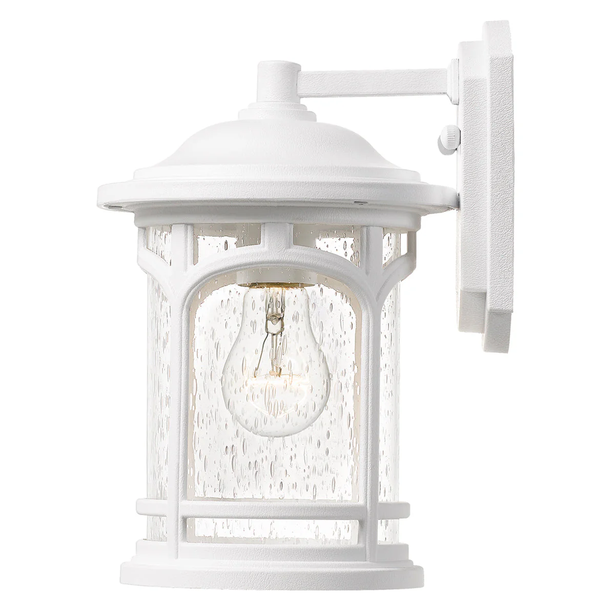Marblehead Small/Medium Wall Lantern – Bronze/White Finish - Image 14