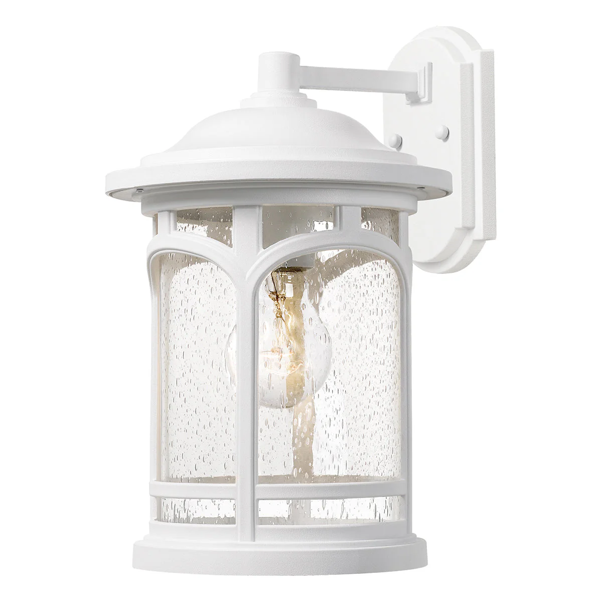 Marblehead Small/Medium Wall Lantern – Bronze/White Finish - Image 15