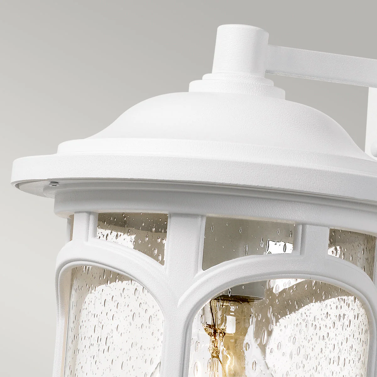 Marblehead Small/Medium Wall Lantern – Bronze/White Finish - Image 16