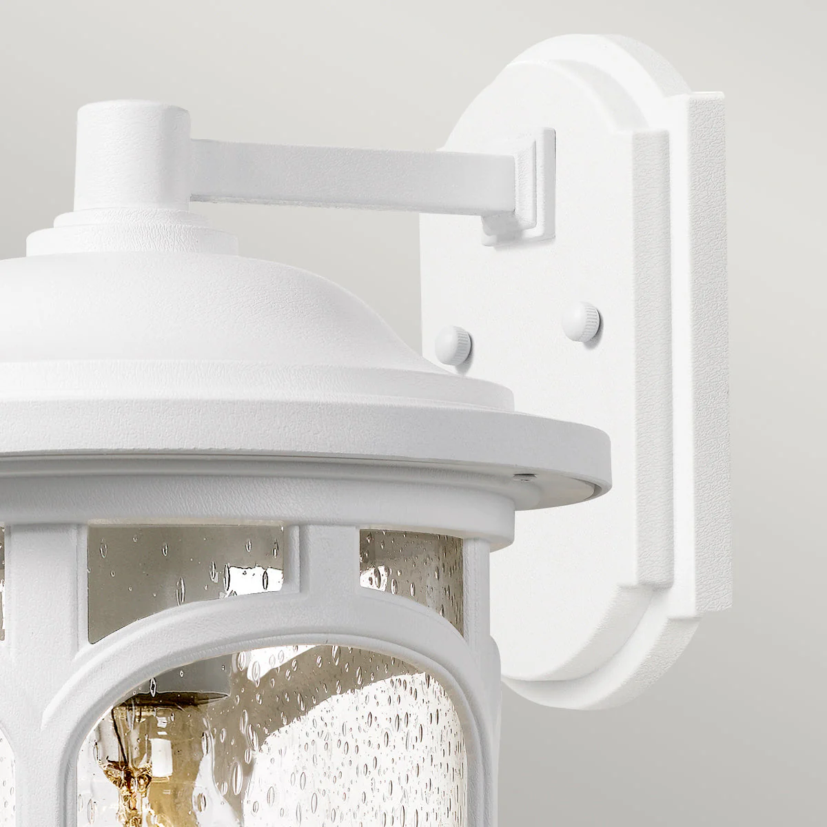 Marblehead Small/Medium Wall Lantern – Bronze/White Finish - Image 17