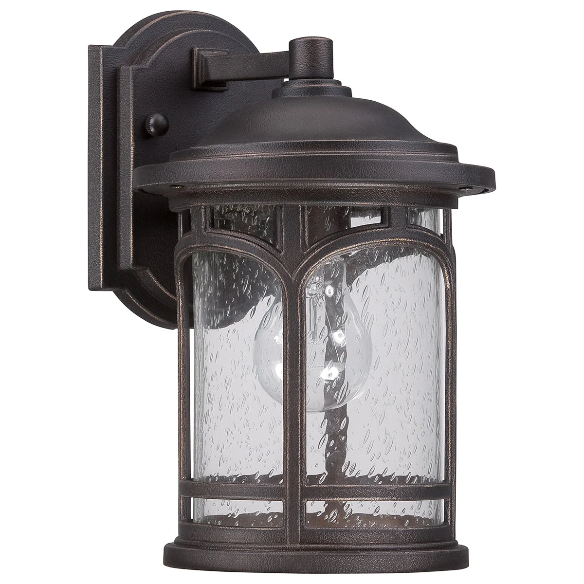 Marblehead Small/Medium Wall Lantern – Bronze/White Finish - Image 2