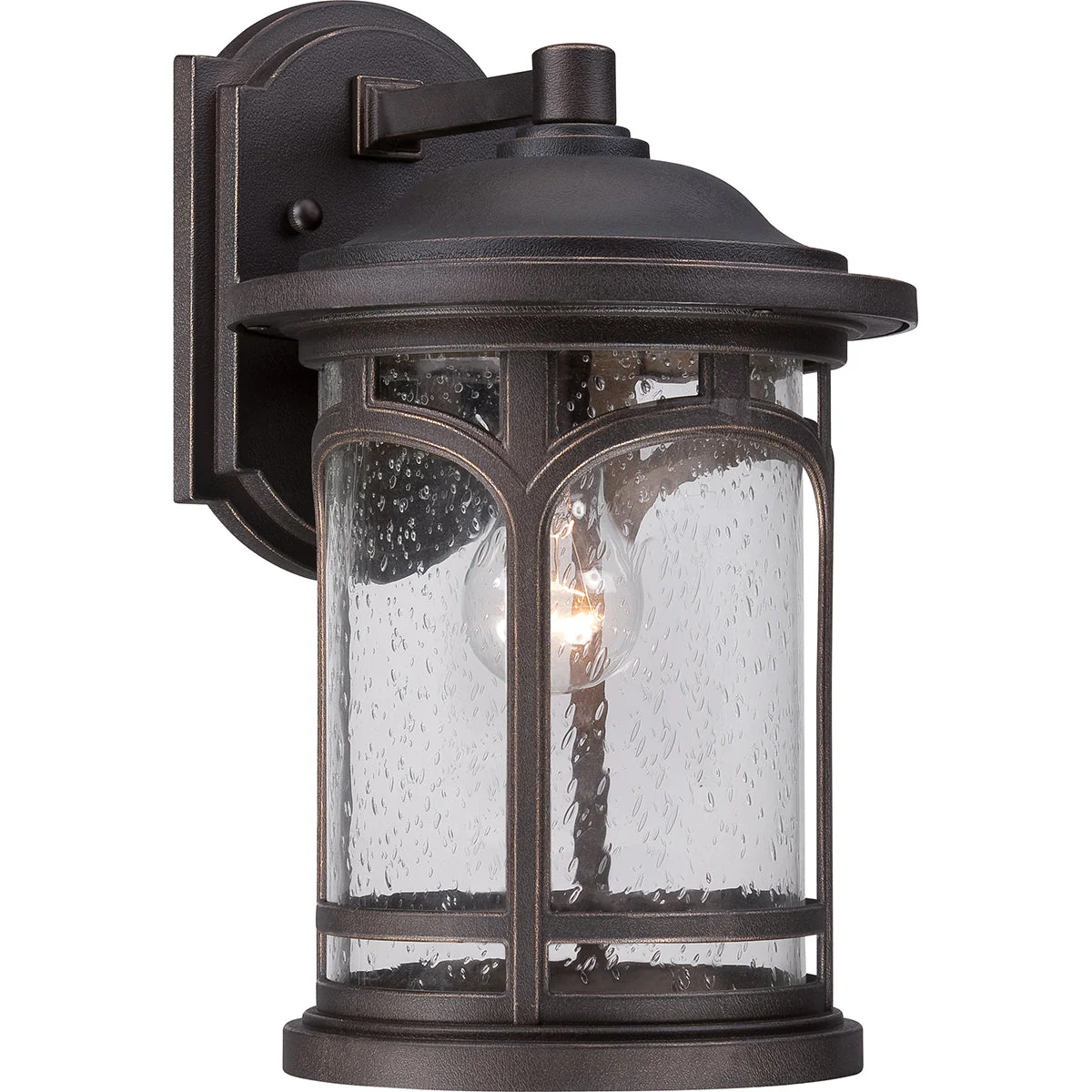 Marblehead Small/Medium Wall Lantern – Bronze/White Finish - Image 7
