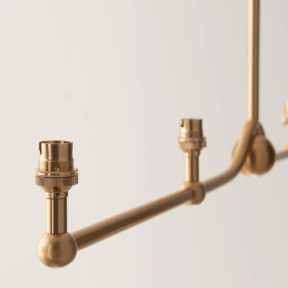 Marciano 4Lt Linear Pendant - Brass - Image 3