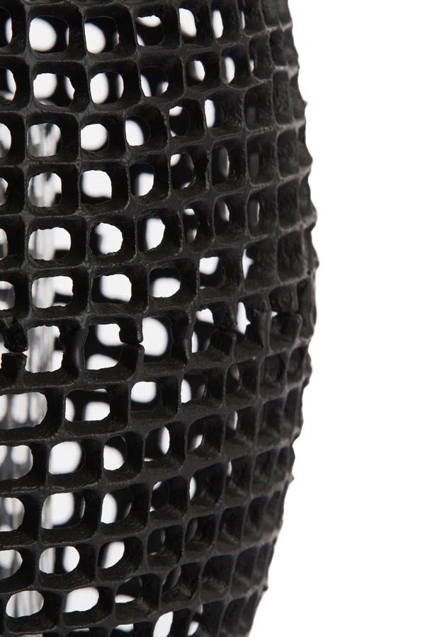 Marcio Hurricane - Matt Black/Antique Gold & Clear Glass Finish - Image 3