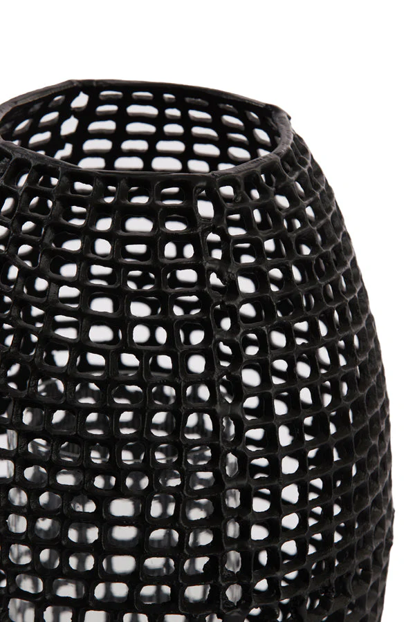 Marcio Hurricane - Matt Black/Antique Gold & Clear Glass Finish - Image 4