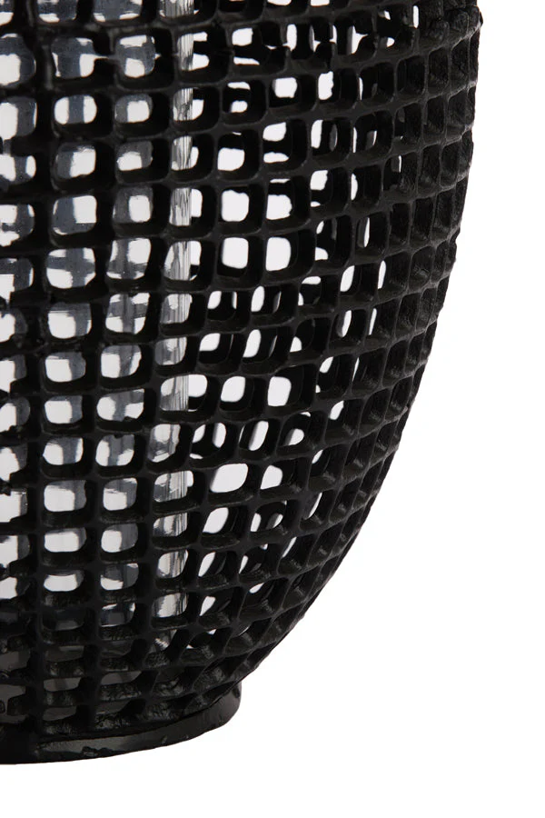 Marcio Hurricane - Matt Black/Antique Gold & Clear Glass Finish - Image 5