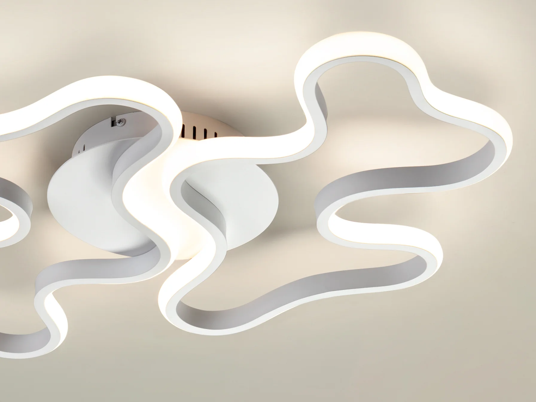 Marea Ceiling Light - White Finish - Image 5