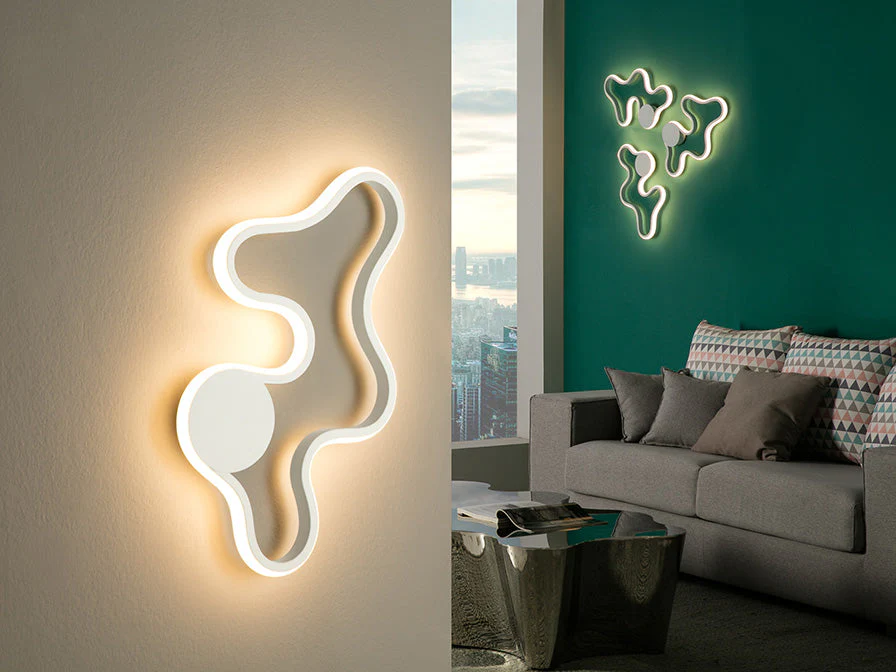 Marea LED Wall Light - White - Image 7