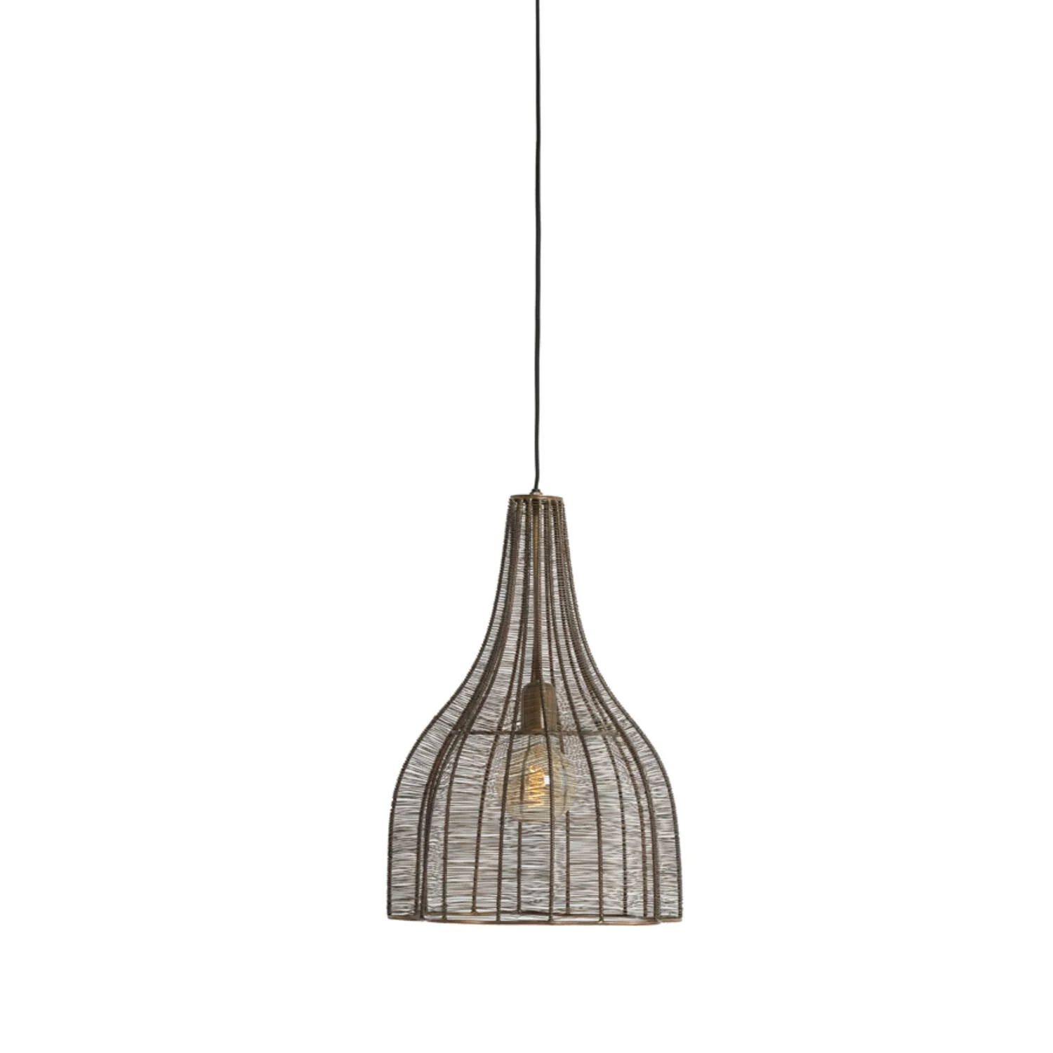 Mariama 1Lt Hanging lamp - Antique Bronze - Image 8