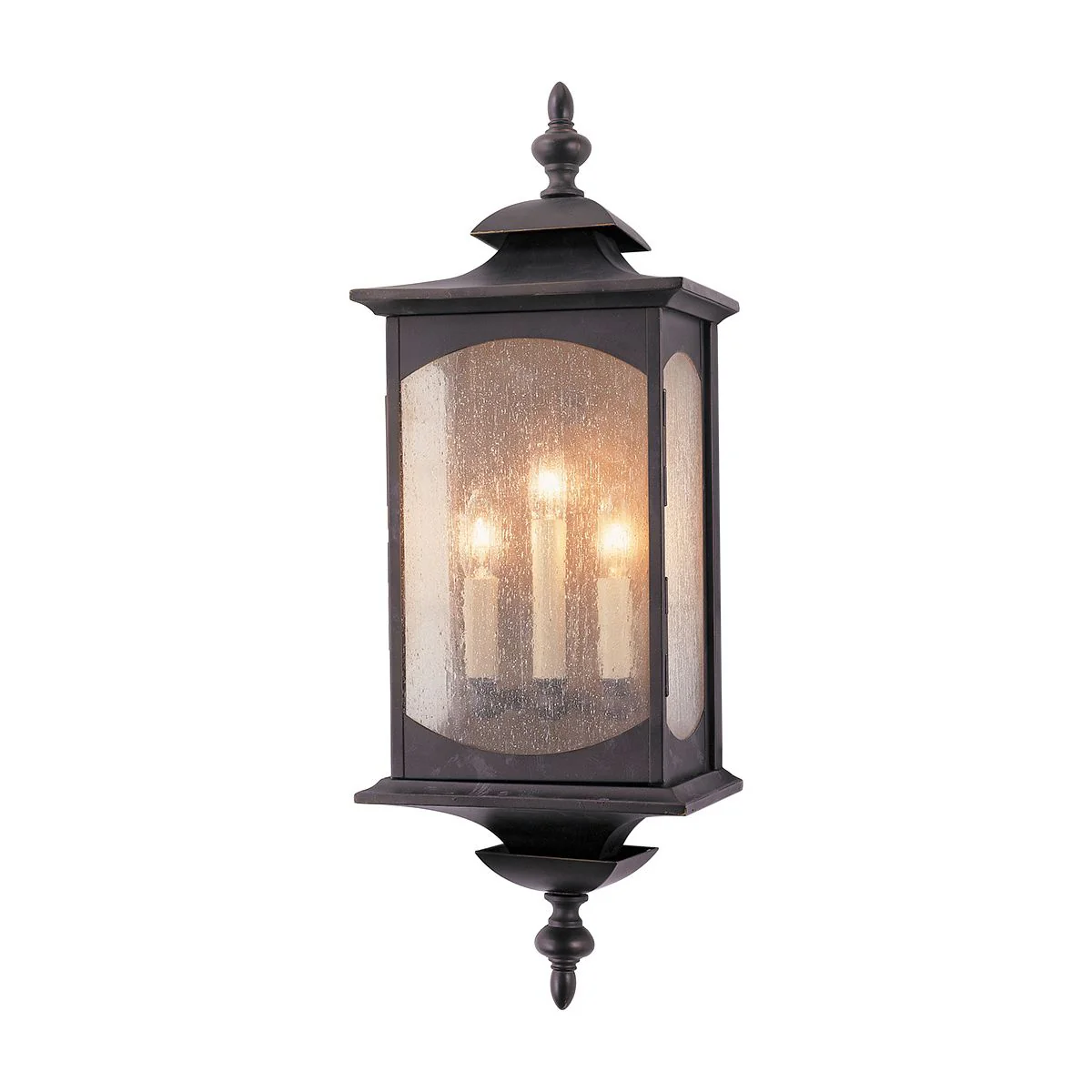 Market Square 1/3Lt Wall Light - Oil Rubbed Bronze E14 IP44 - Image 2