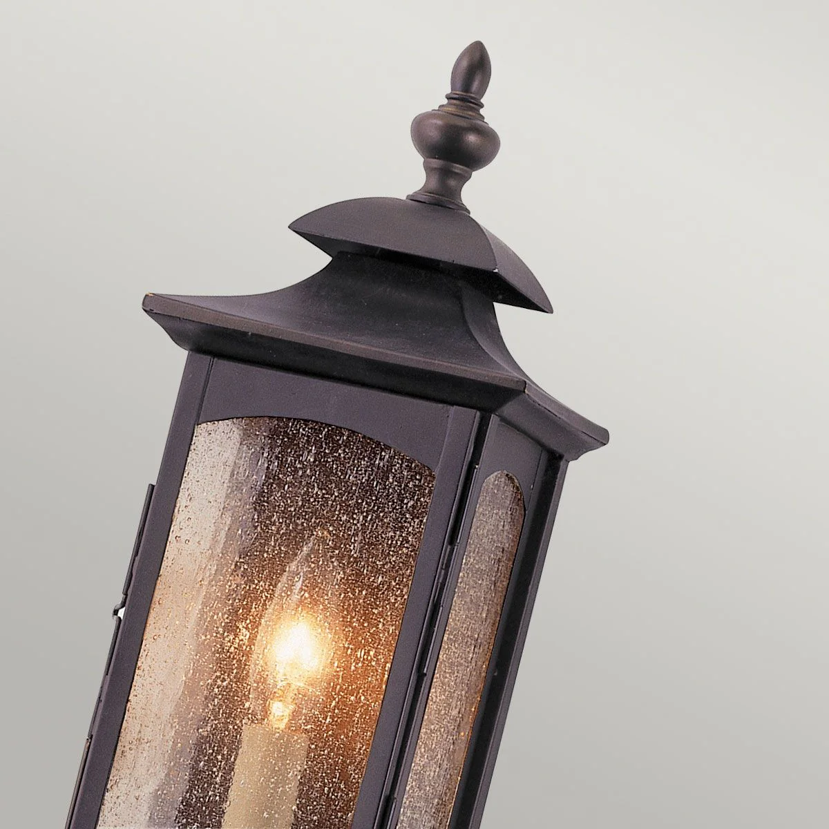 Market Square 1/3Lt Wall Light - Oil Rubbed Bronze E14 IP44 - Image 4