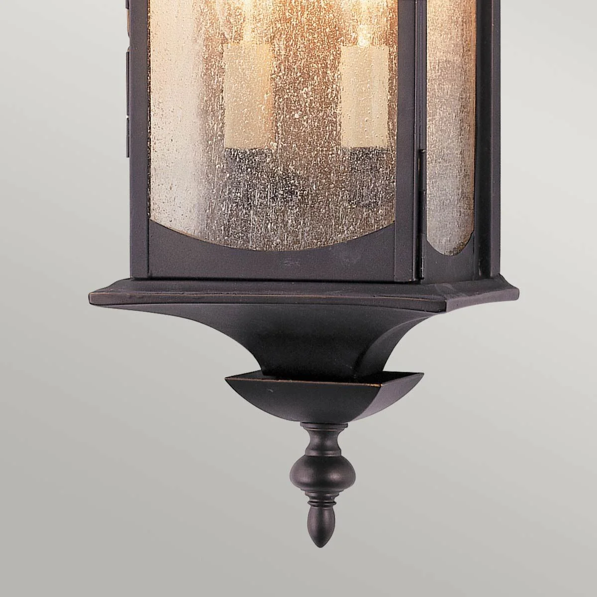 Market Square 1/3Lt Wall Light - Oil Rubbed Bronze E14 IP44 - Image 7