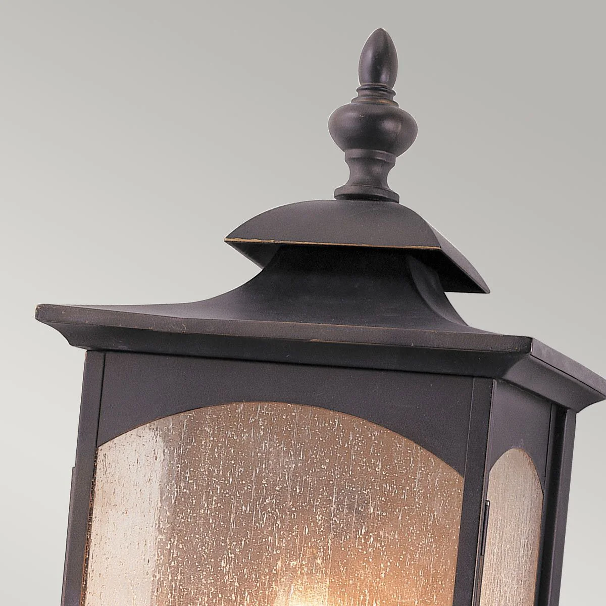 Market Square 1/3Lt Wall Light - Oil Rubbed Bronze E14 IP44 - Image 8