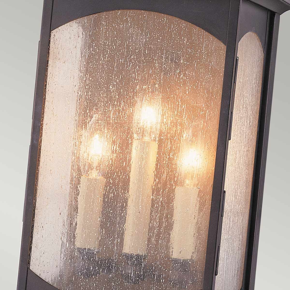 Market Square 1/3Lt Wall Light - Oil Rubbed Bronze E14 IP44 - Image 9