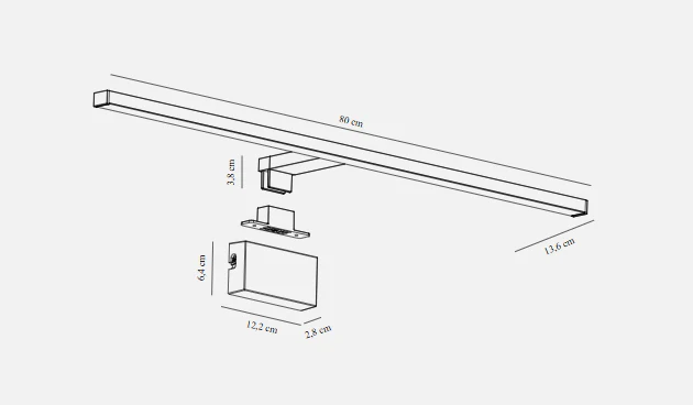 Marlee 50'/ 80' Wall Light- Various Finishes - Image 26
