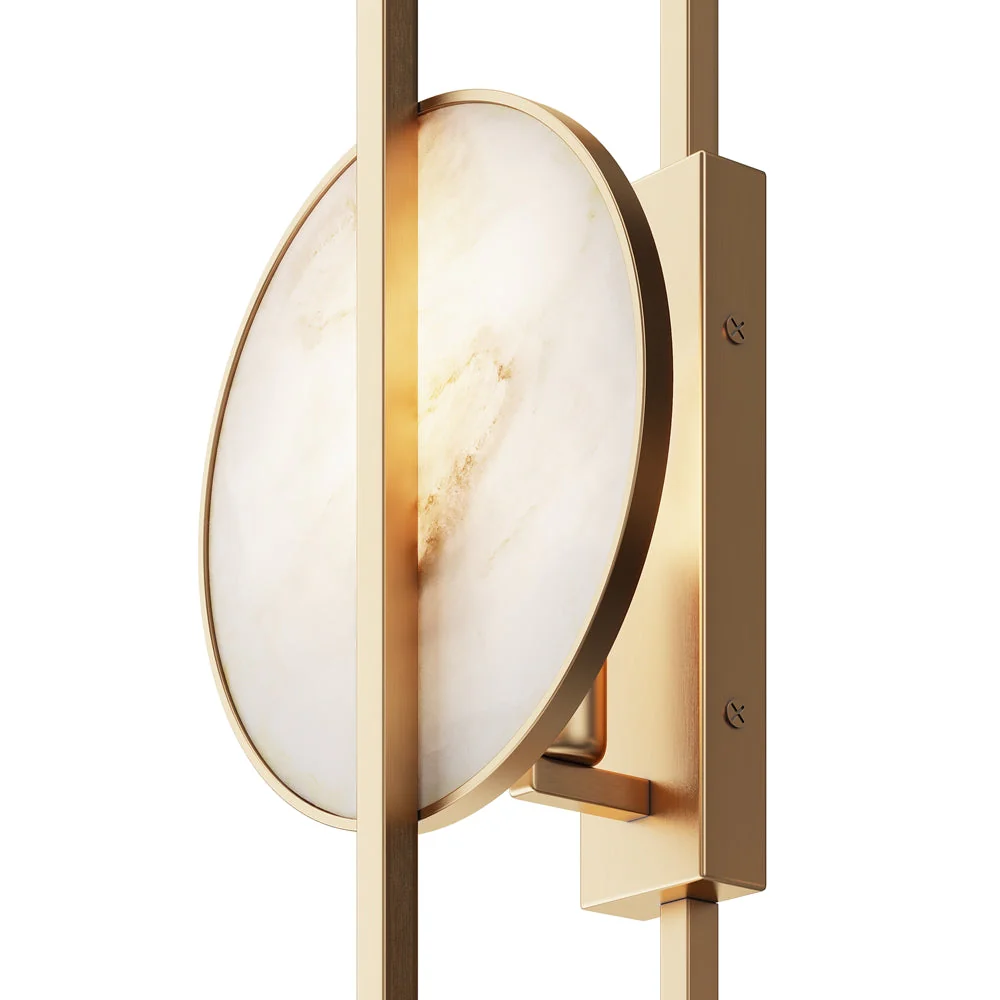 Marmo - Wall Lamp Various Styles in Gold Finish - Image 2