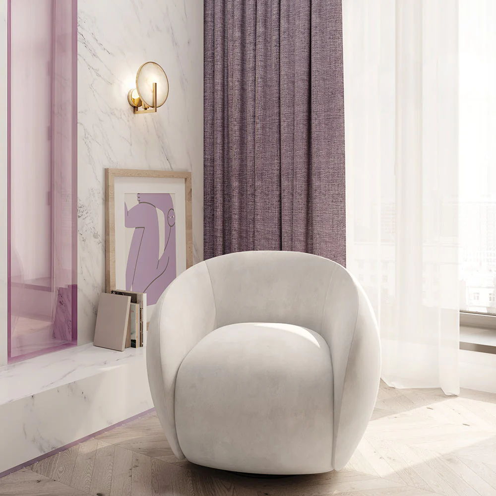 Marmo - Wall Lamp Various Styles in Gold Finish - Image 4