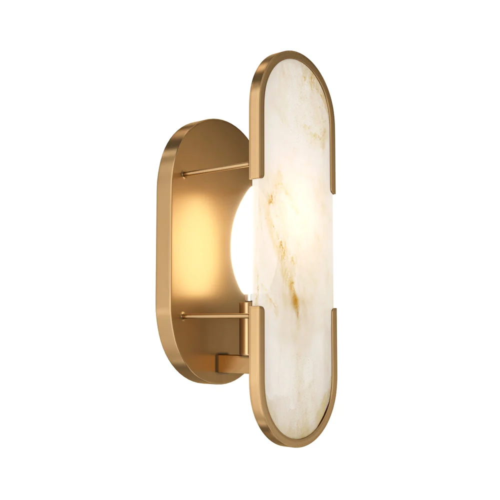 Marmo - Wall Lamp Various Styles in Gold Finish - Image 7