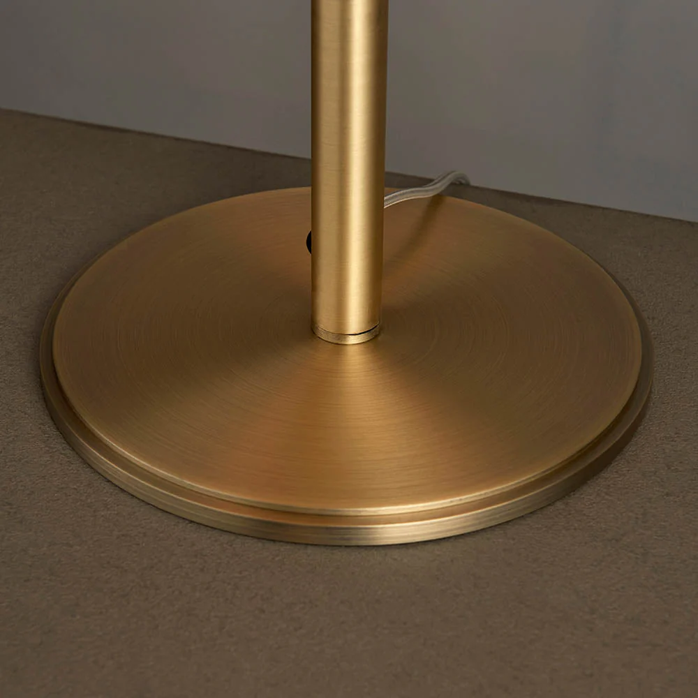 Marriott Table Lamp Antique Brass/Brushed Bronze E27 - Image 7