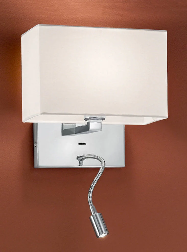 Marsi Reading Wall Bracket with LED E27 + LED 
Bronze - Image 2