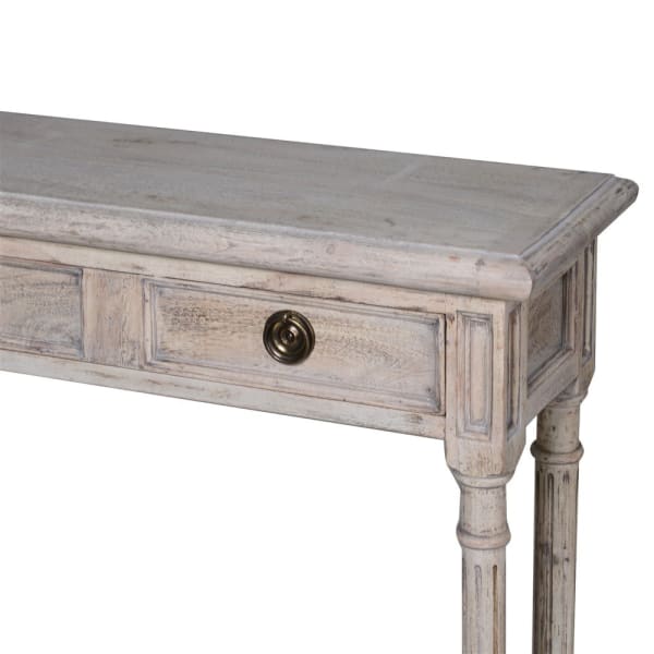 Martha 2 Drawer Wooden Console Table - Image 2