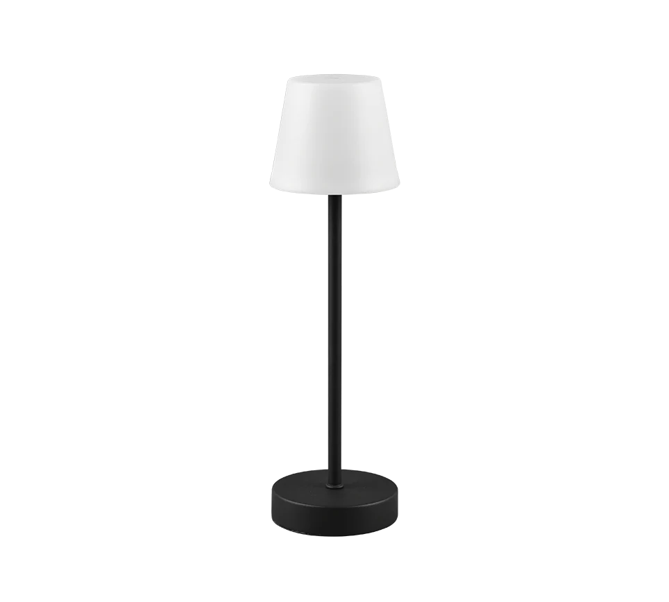 Martinez LED Outdoor Rechargeable Lamp -Black - Image 4