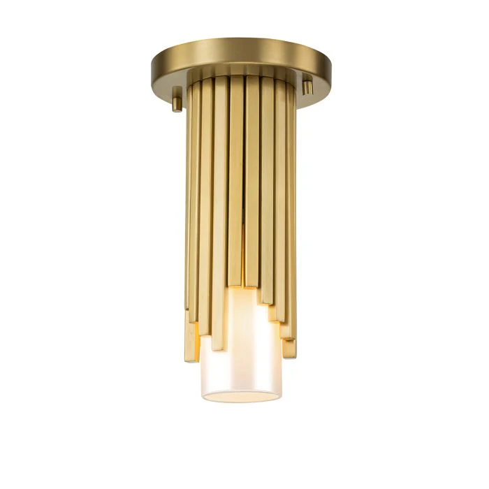 Marvele 1 lt Mini Pendant - Aged Brass - Image 3