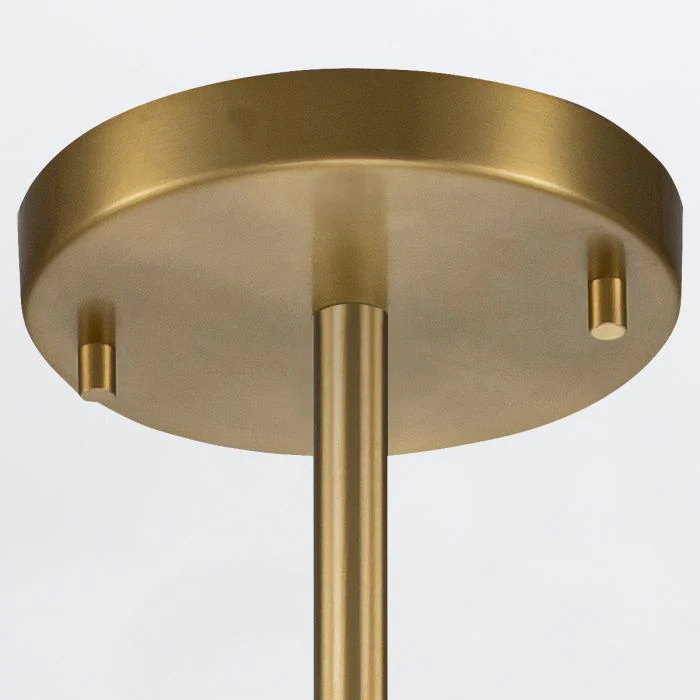 Marvele 1 lt Mini Pendant - Aged Brass - Image 7