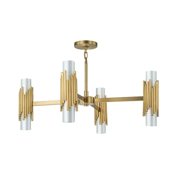 Marvele 6/8/10 Lt Chandelier - Aged Brass - Image 17