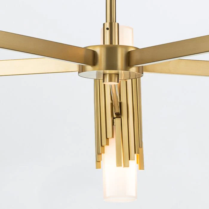 Marvele 6/8/10 Lt Chandelier - Aged Brass - Image 19