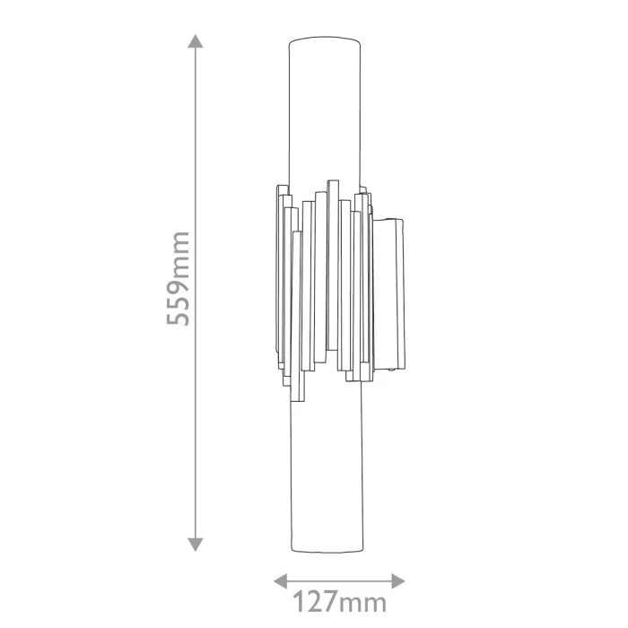 Marvelle 2 lt Wall Light - Aged Brass - Image 7