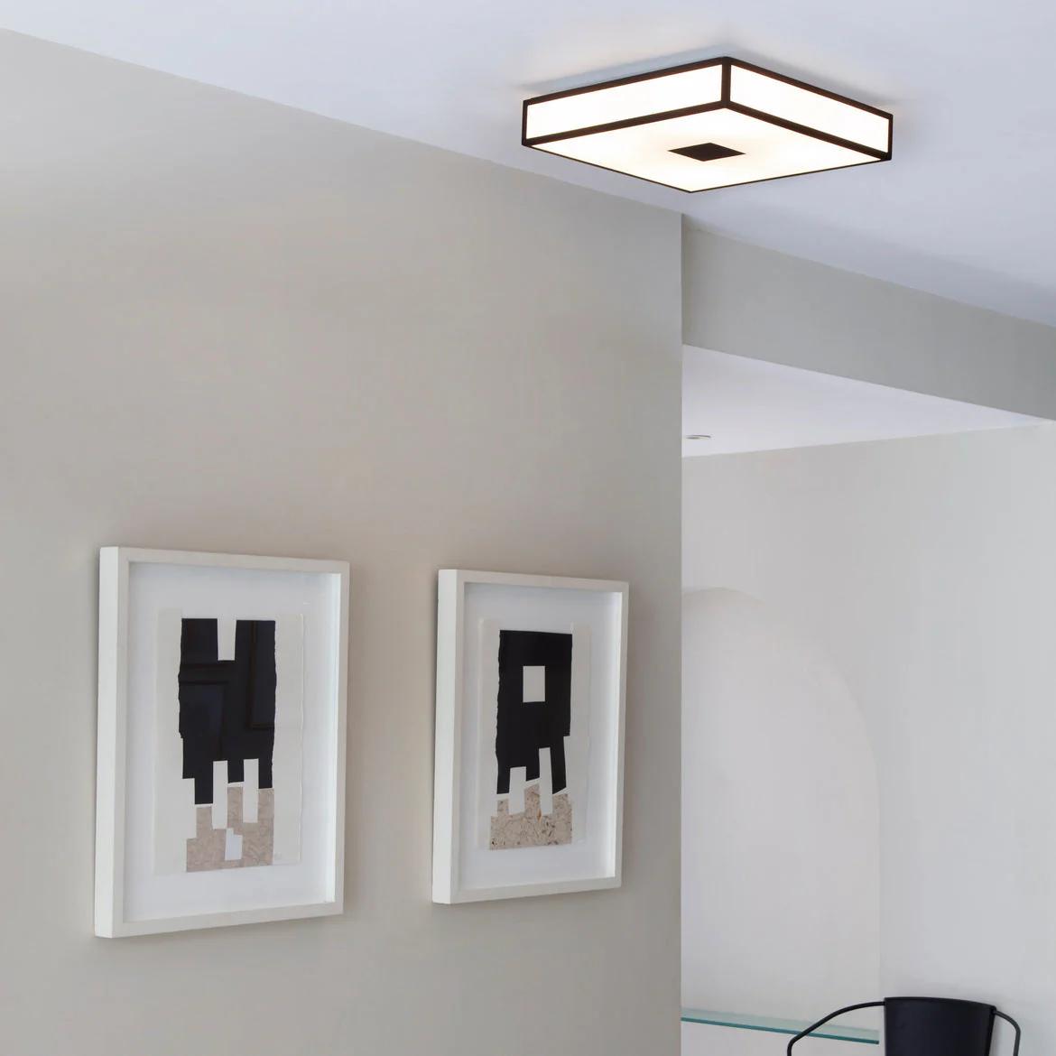 Mashiko IP44 Bathroom Light - Polished Chrome/Bronze Square/Round - Image 21