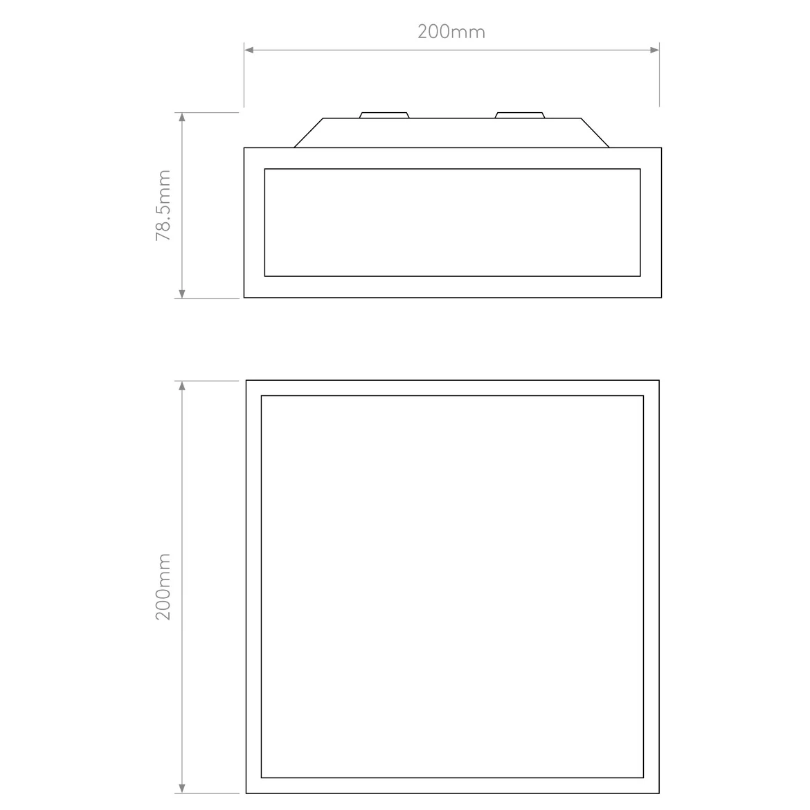 Mashiko IP44 Bathroom Light - Polished Chrome/Bronze Square/Round - Image 3