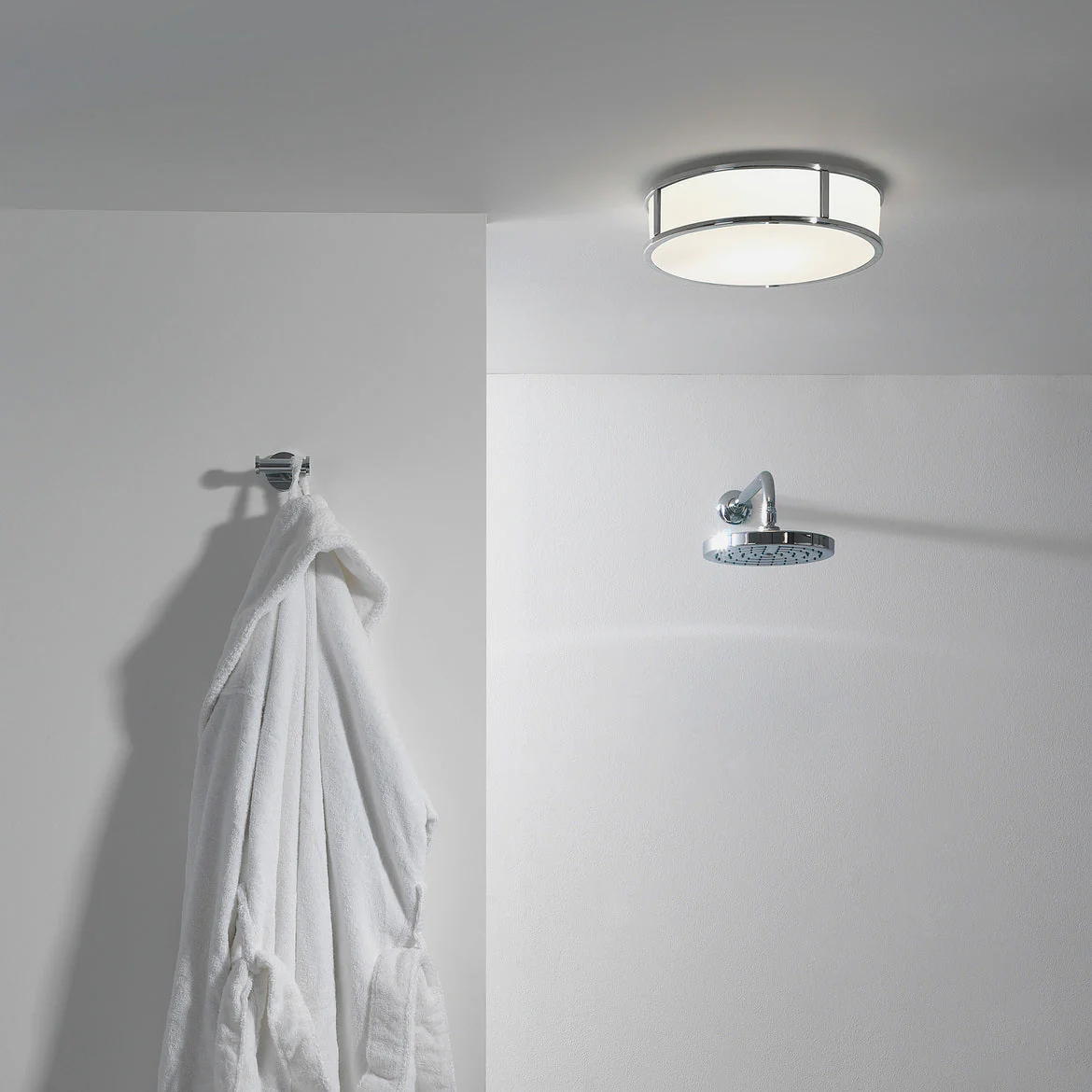 Mashiko IP44 Bathroom Light - Polished Chrome/Bronze Square/Round - Image 40