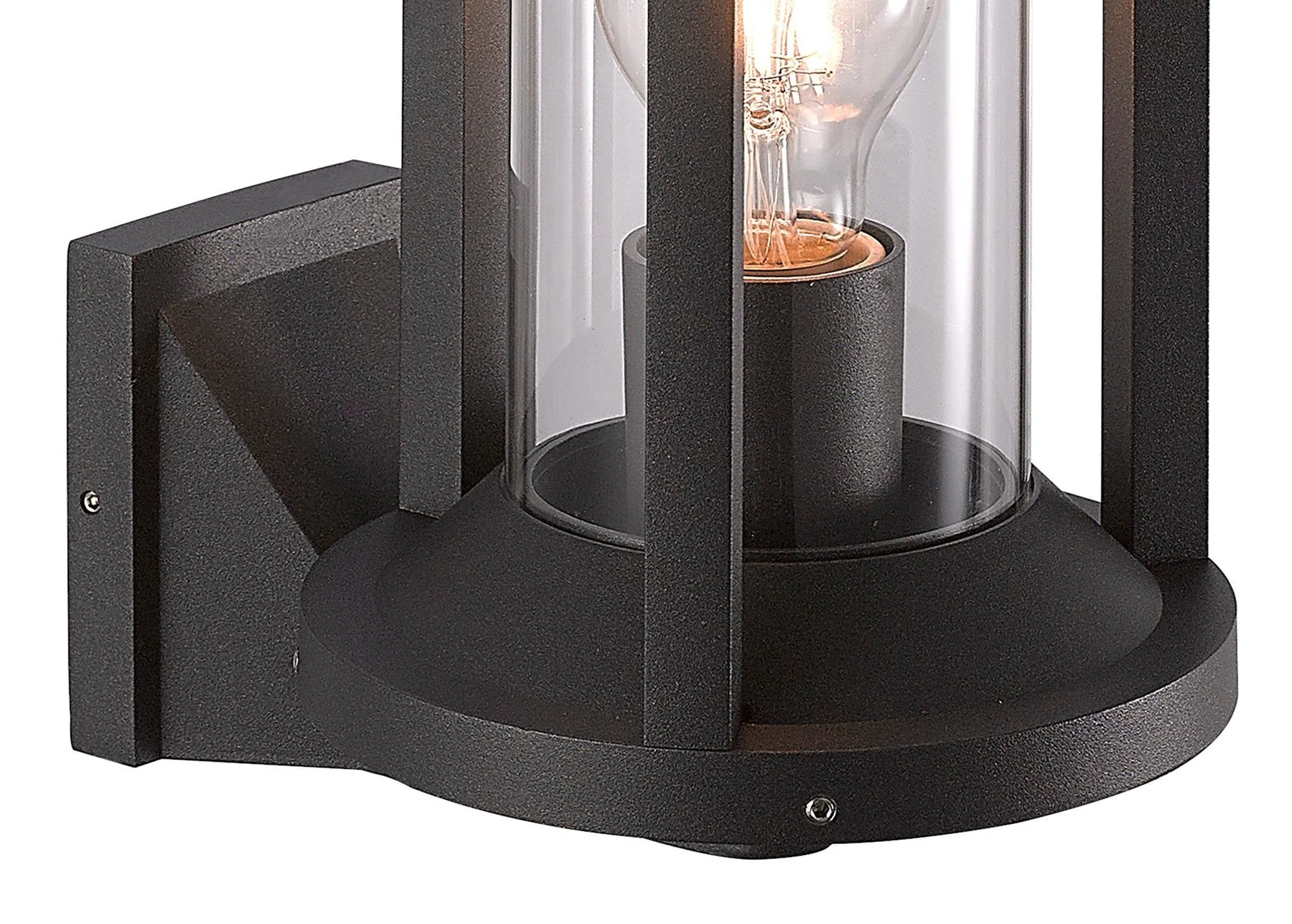 Masoni Wall Lamp Lantern, 1 x E27, IP65, Anthracite, 2yrs Warranty- Promotional Offer - Image 3