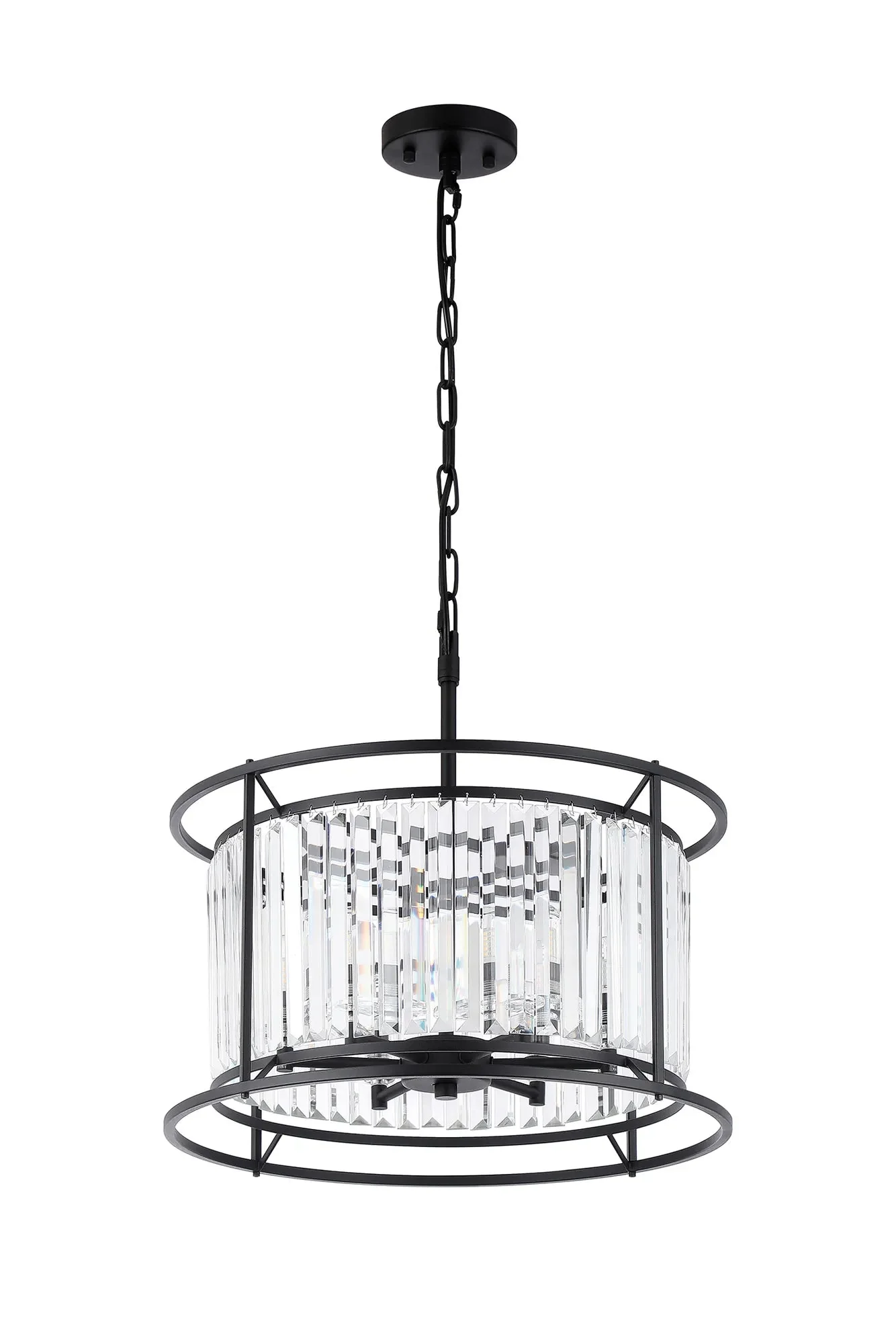 Massa Bathroom Center Ceiling Light - Black, Polished Nickel, Gold Finishes - Image 10