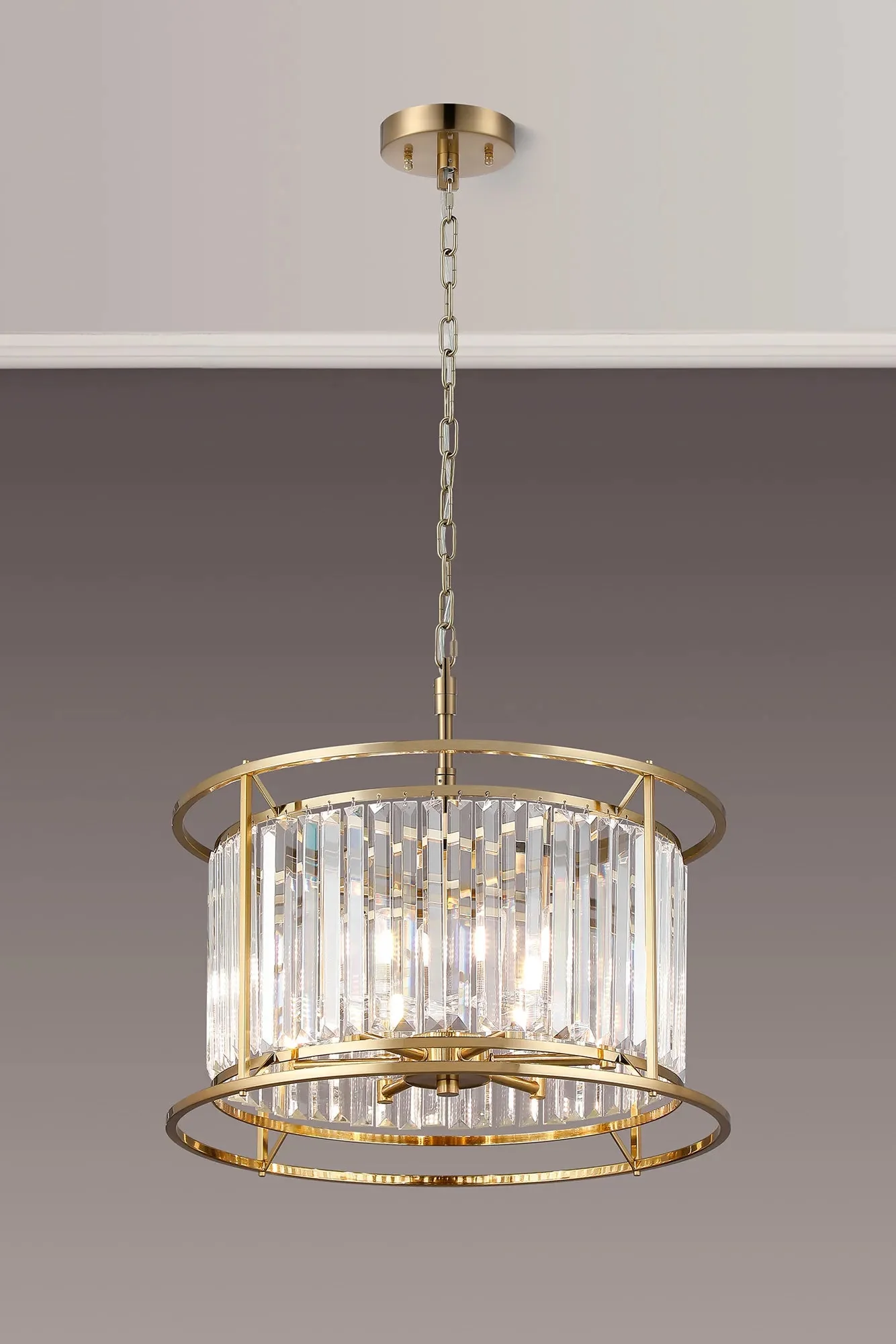 Massa Bathroom Center Ceiling Light - Black, Polished Nickel, Gold Finishes - Image 12