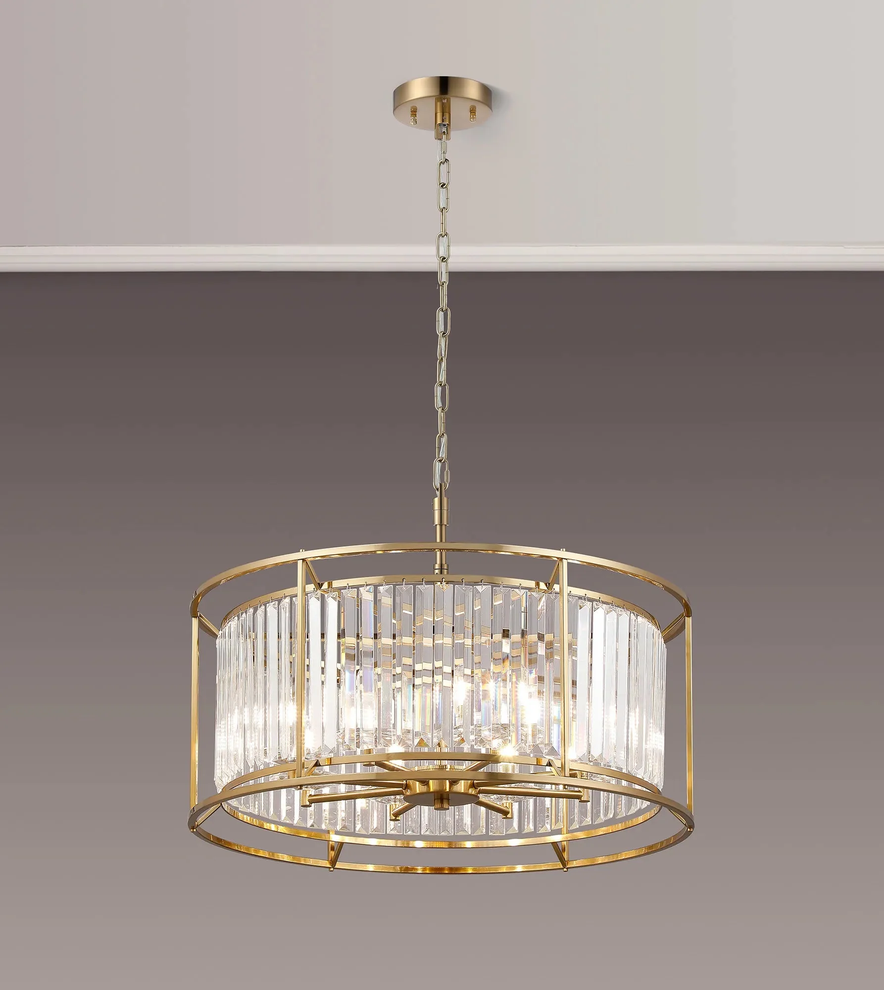 Massa Bathroom Center Ceiling Light - Black, Polished Nickel, Gold Finishes - Image 16