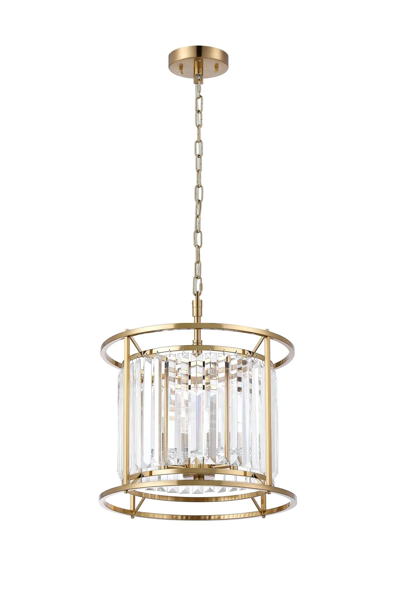 Massa Bathroom Center Ceiling Light - Black, Polished Nickel, Gold Finishes - Image 6
