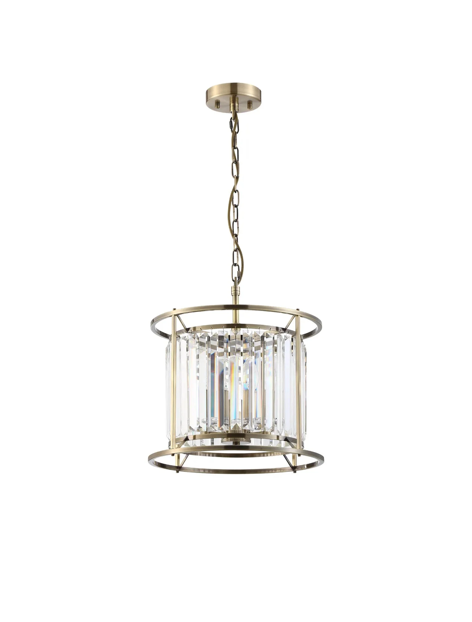 Massa 3/6Lt Crystal Ceiling Light/Semi Flush Convertible - Various FInish - Image 9