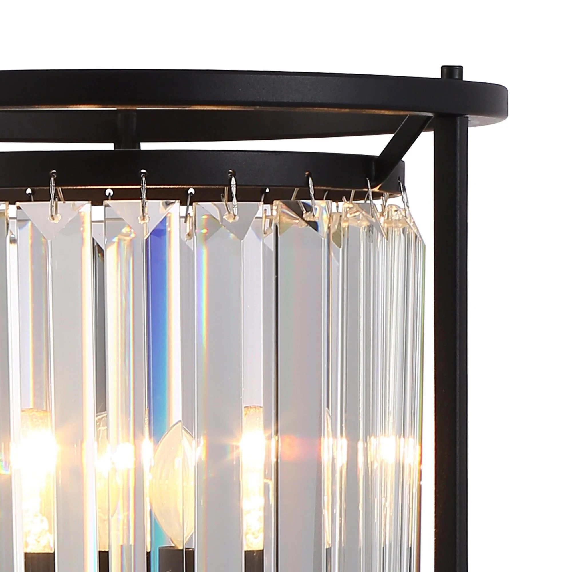 Massa Table Lamp, 1Lt x E27 - Satin Black & Clear/Antique Brass & Clear/Polished Nickel & Clear IP20 - Image 3