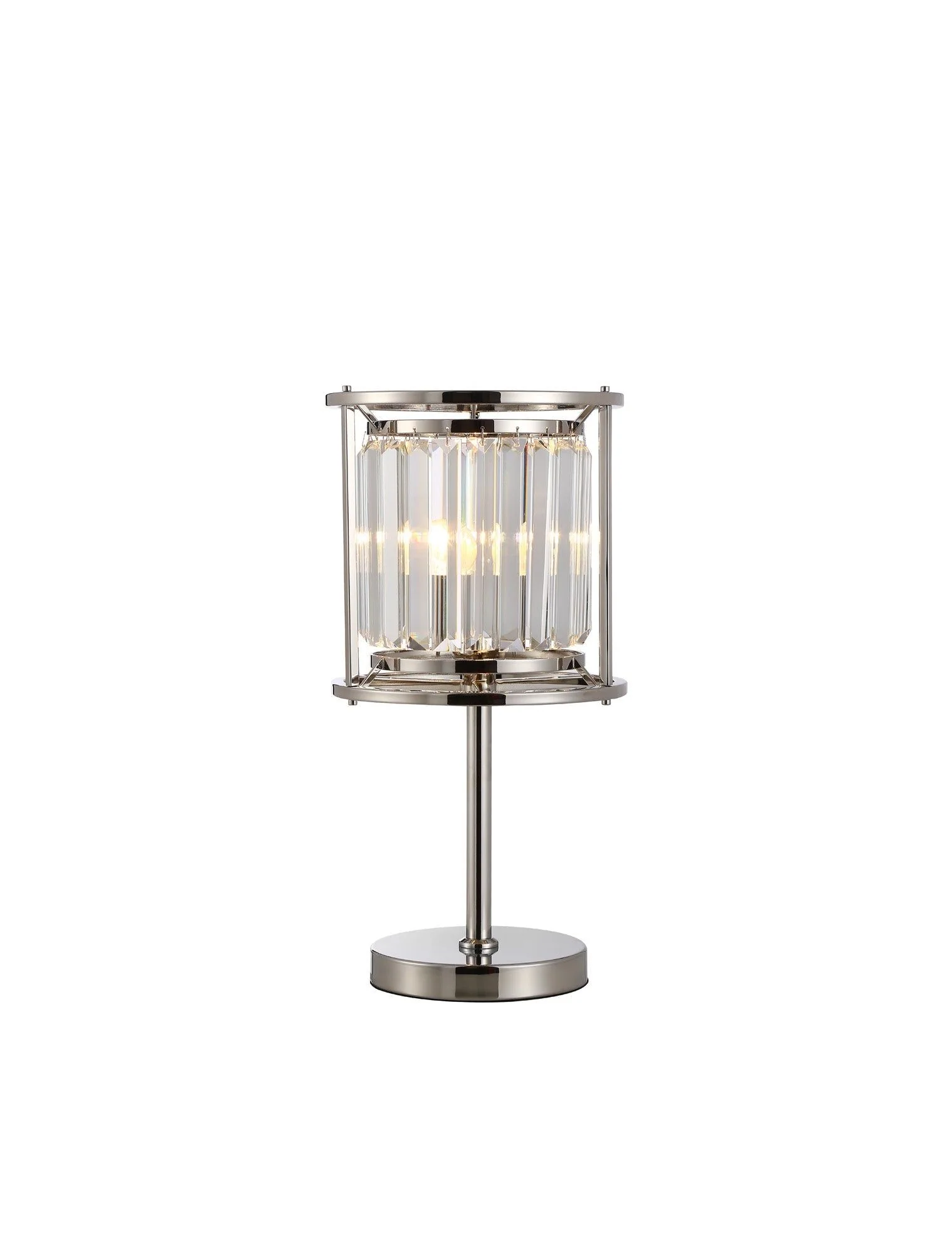 Massa Table Lamp, 1Lt x E27 - Satin Black & Clear/Antique Brass & Clear/Polished Nickel & Clear IP20 - Image 6