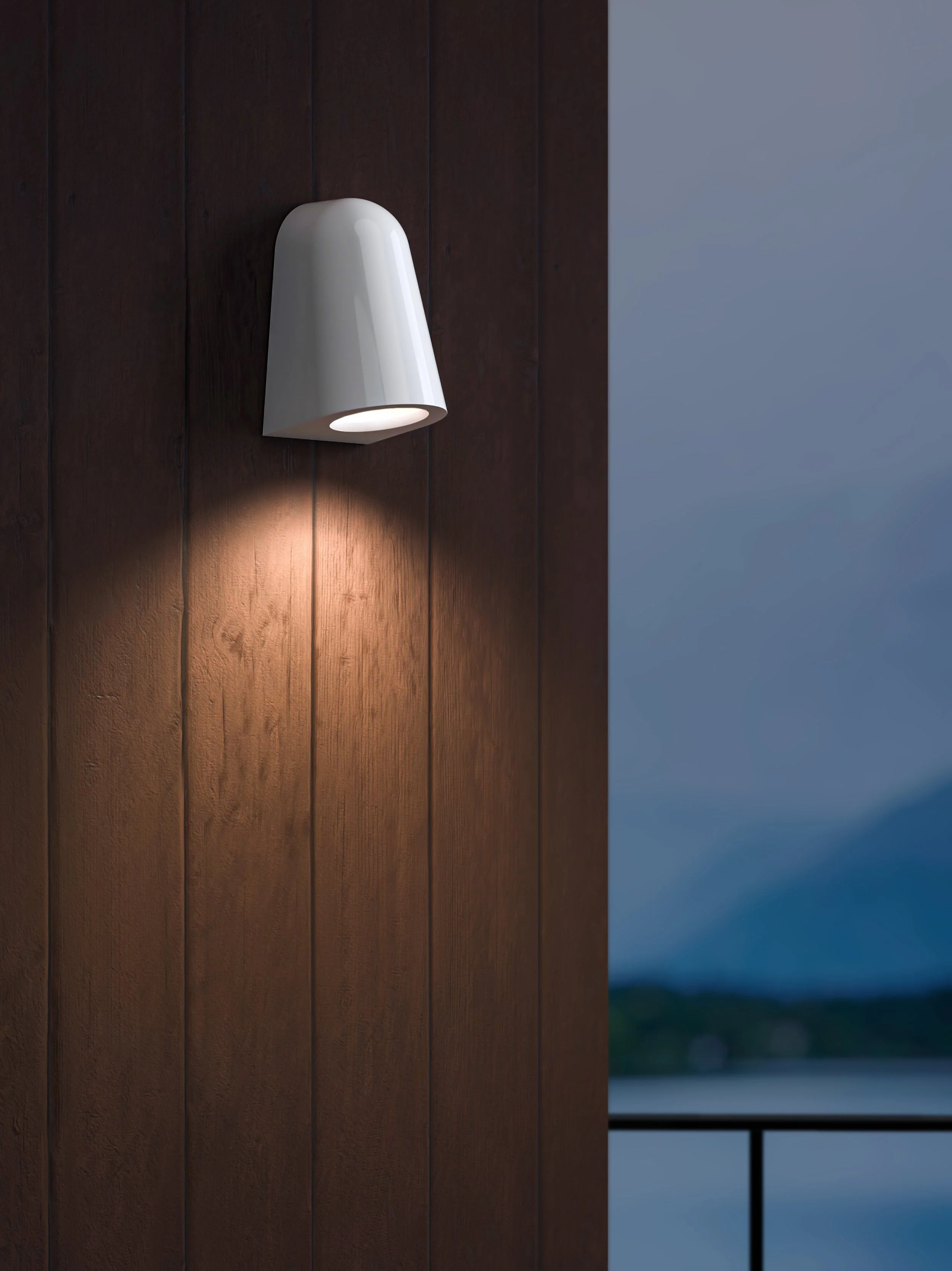 Mast Light Coastal Wall Light in Various Finish GU10 IP44 - Image 7