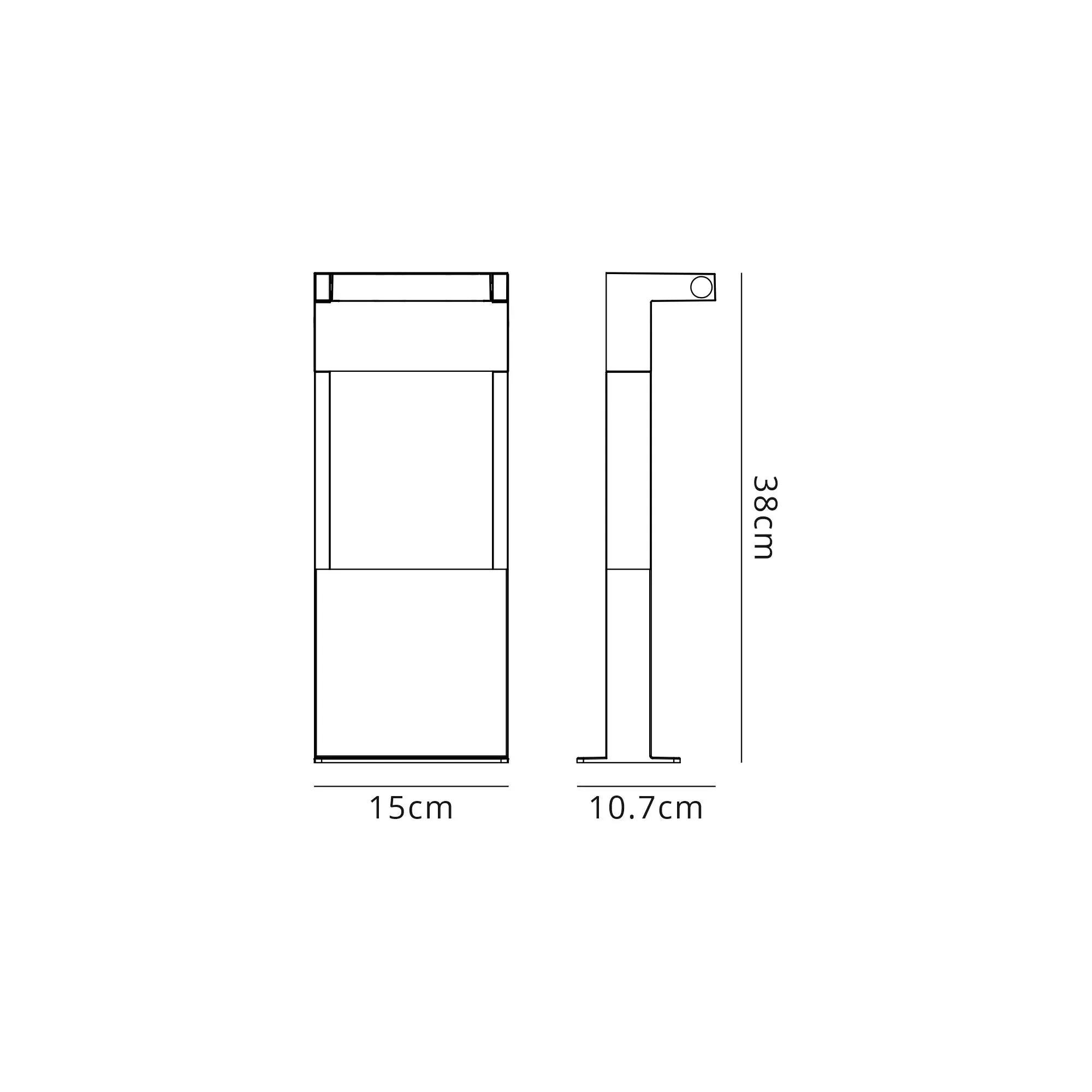 Masts LED Bollard IP54 - Large/Small - Image 7