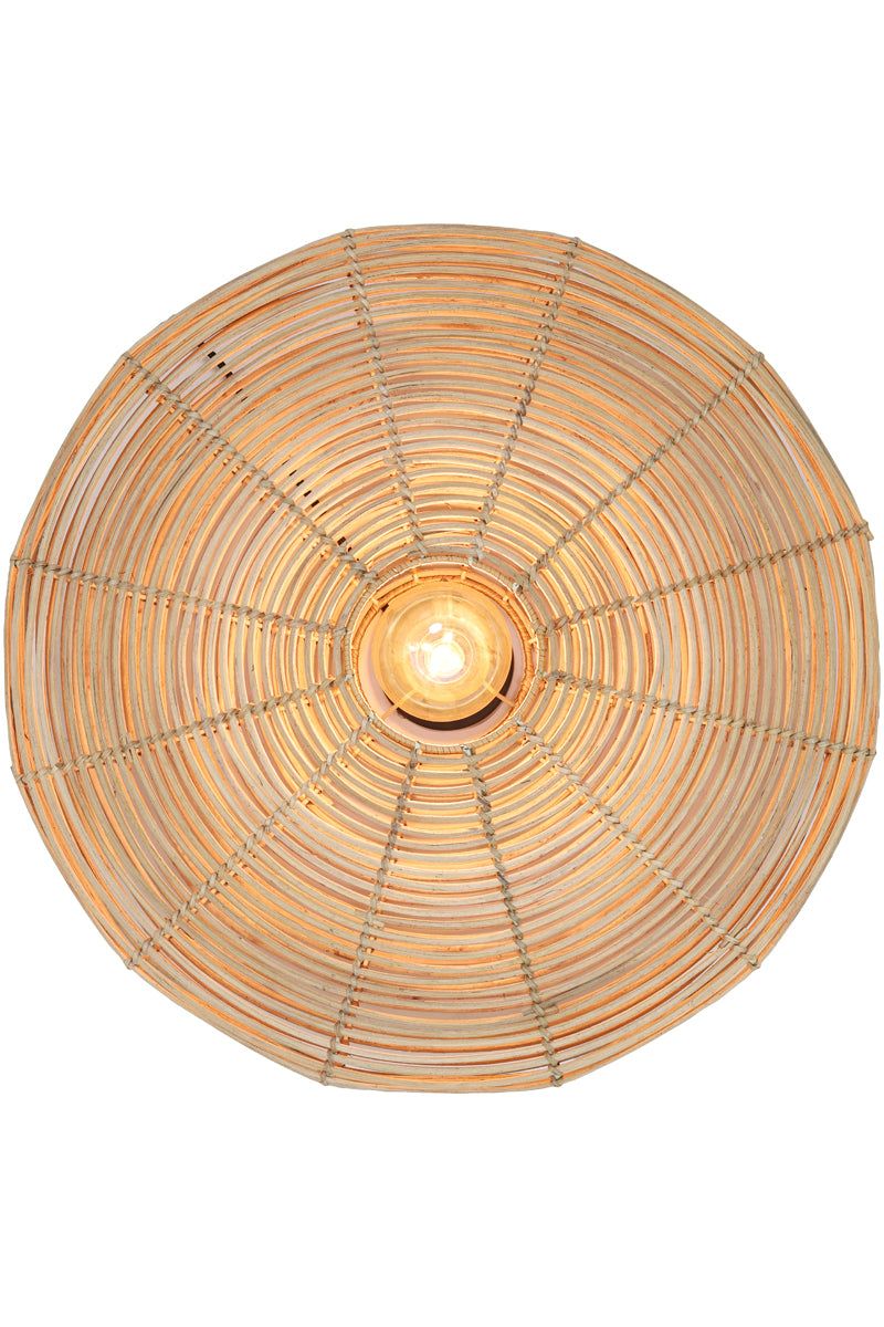 Mataka Medium & Large Wall Lamp - Rattan Finish - Image 13