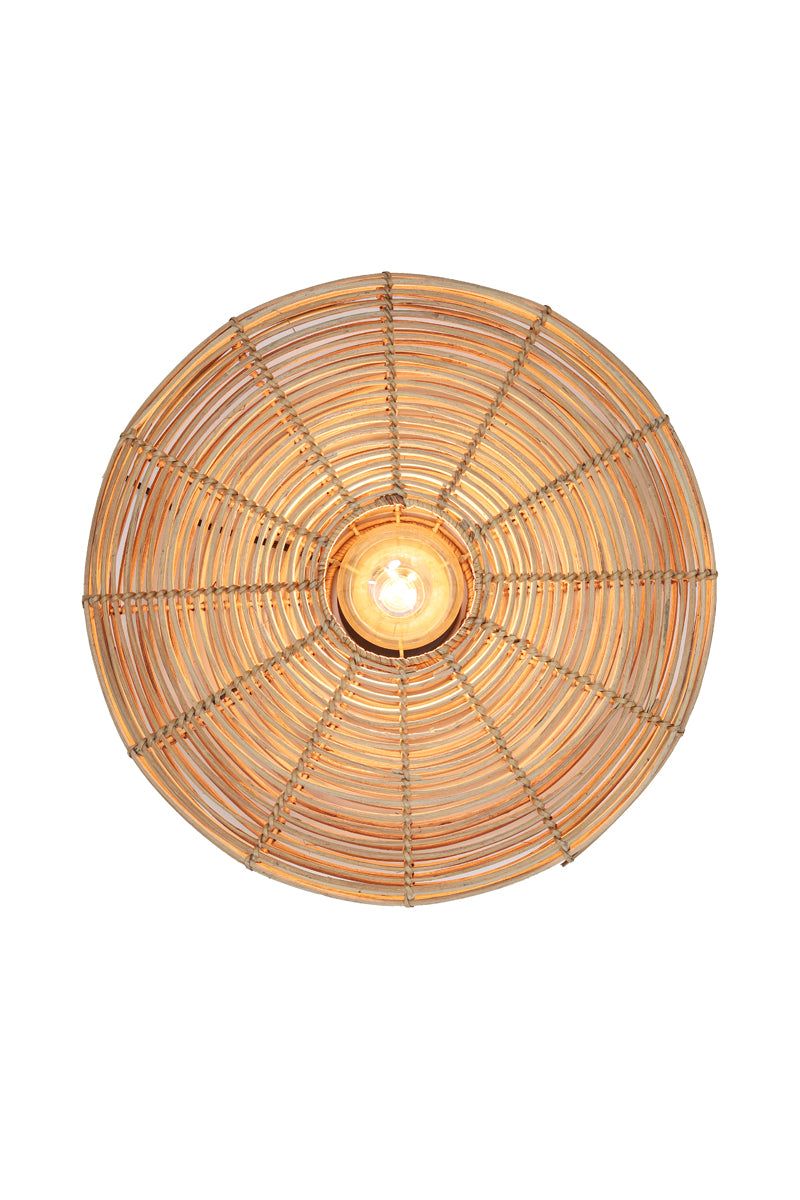 Mataka Medium & Large Wall Lamp - Rattan Finish - Image 3