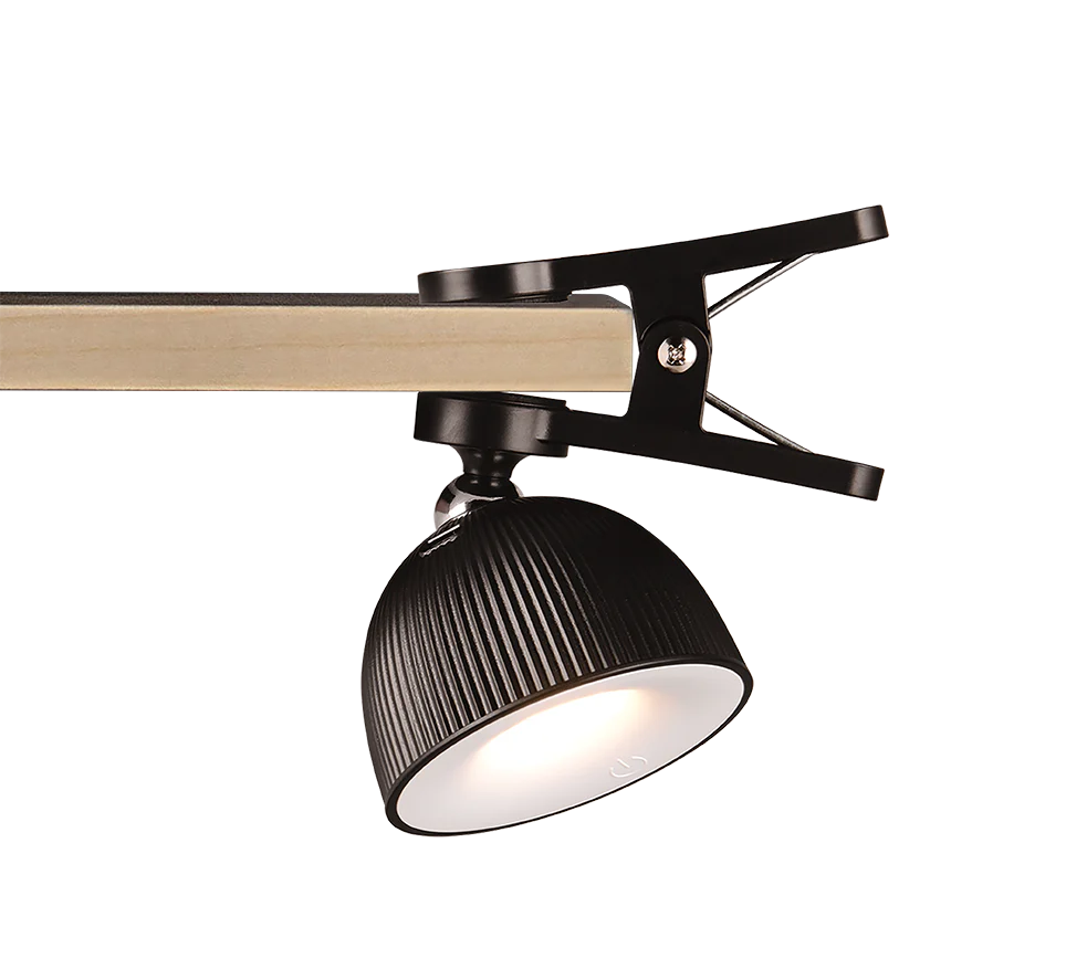Maxima LED Rechargeable Task/Reading Light - White/Black - Image 8