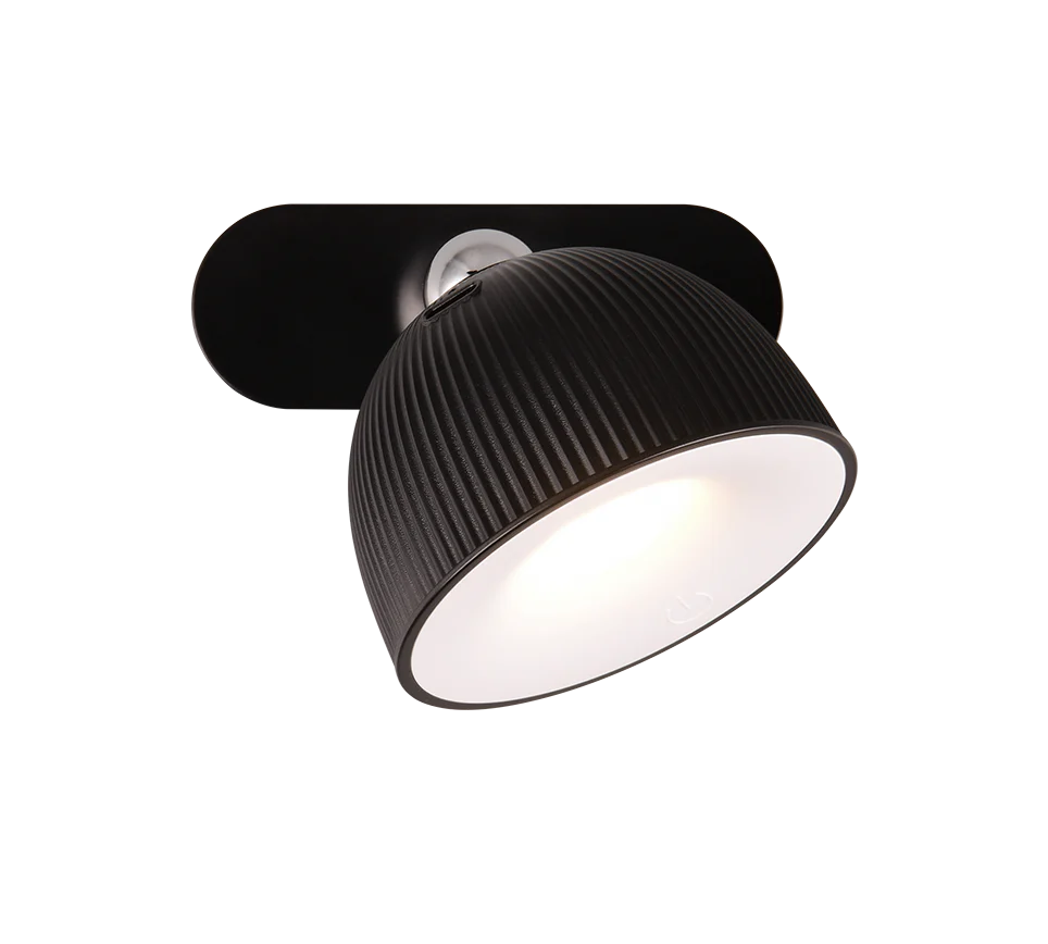 Maxima LED Rechargeable Task/Reading Light - White/Black - Image 9